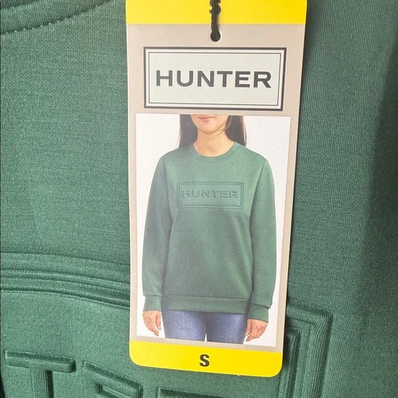Hunter Forest Green Crewneck Sweater - Picture 3 of 7
